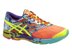 Кроссовки ASICS GEL-NOOSA TRI 10W кор-желт-голубой T580N-2307  (Размеры: 10,5)