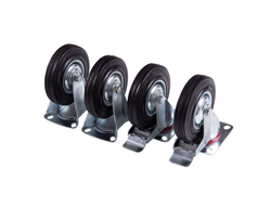 Ремкомплект для тележки инструментальной "ОПТИМА", комплект колес, 4 шт МАСТАК 529-00004M