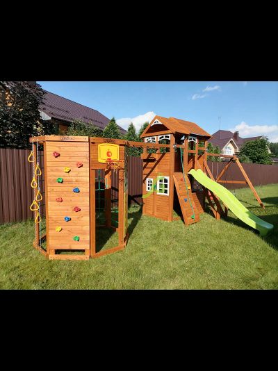 Детская площадка IgraGrad Клубный домик 2 с WorkOut Luxe