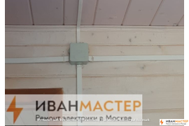 Монтаж электропроводки в загородном доме
