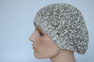 Берет Vizio Италия 1220 ВO летний белый антрацит