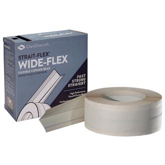 WIDE-FLEX 400 Угловой армирующий ламинированный профиль в рулоне, 100mm; L=30 м.п.)