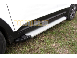 Пороги на Ford Kuga (2012-2016) Optima Silver