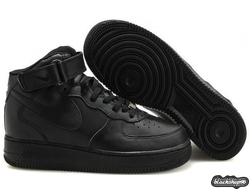 NIKE AIR FORCE МУЖСКИЕ/ЖЕНСКИЕ ЧЕРНЫЕ (36-45)