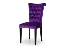 Стул Слима, Размер 540х600х980 посадка: 480 мм, тон массива на выбор, обивка под заказ