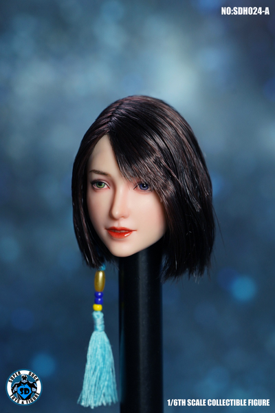 Женская голова (скульпт) - Юна (Final Fantasy X) - 1/6 scale Female Head Sculpture (SDH024A) - SUPER DUCK
