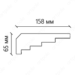 Карниз гладкий SKT37