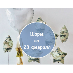 воздушные шары на 23 февраля в краснодаре