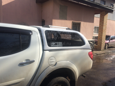 Кунг N-design для Mitsubishi L200 2006-2013 г.в. белого цвета W32 от AvengerUral.ru