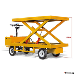 Платформенная тележка электрическая RuTrike ПЛИТА ЛИФТЕР 1800