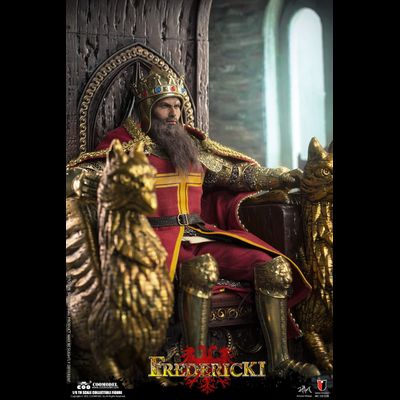 Император Фридрих I Барбаросса (эксклюзивная медная версия) - КОЛЛЕКЦИОННАЯ ФИГУРКА 1/6 SERIES OF EMPIRES - FRIEDRICH I (EXCLUSIVE COPPER VERSION) (SE108) - COOMODEL