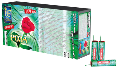 Наземный фейерверк РОЗА ХЛОПОК (6 шт.)