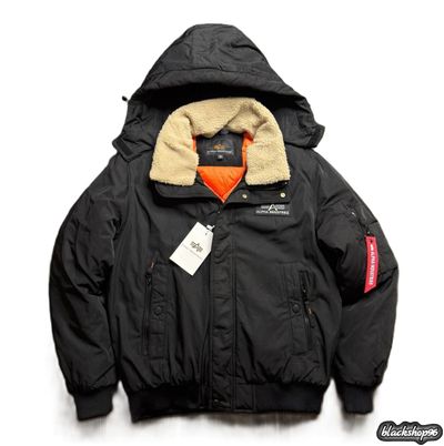 Куртка утепленная Alpha Industries Black (S, M, L, XL, 2XL)