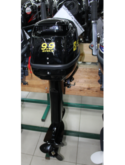 Мотор лодочный STELS 9.9HP со счетчиком (Черный)