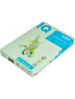 Бумага цветная IQ COLOR (А3,160г,МG28-зеленый) пачка 250л.