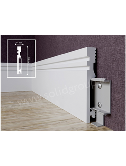 Напольный плинтус 1 UHD 22/100C