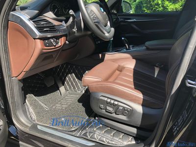 3D коврики в салон BMW X5 из экокожи
