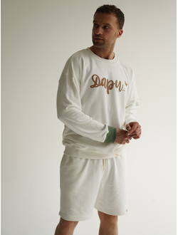 ШОРТЫ УНИСЕКС "ПРИЯТНО" БЕЛЫЕ