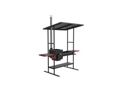 Печь-мангал Искандер-400 "Инклайн"