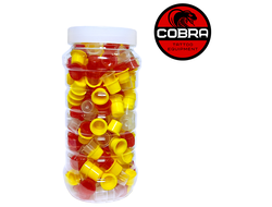Колпачки под подставку в банке Mix V1 Cobra, 15мм (150 шт)