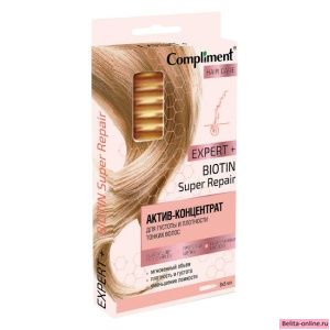 Compliment Expert+ Актив-Концентрат для густоты и плотности тонких волос, 8*5мл, арт.642129