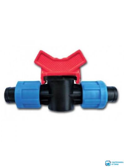 Кран соединительный для капельной ленты