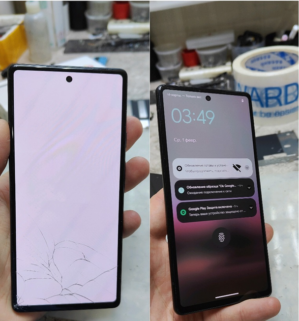 Замена стекла, переклейка Oneplus, Xiaomi, Samsung, Honor. Ремонт ...