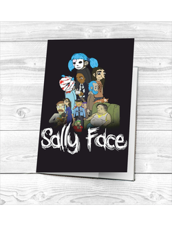 Обложка на паспорт Sally Face № 11