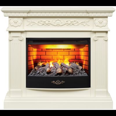 Электрокамин Riviera WT с очагом 3D FireStar 25.5