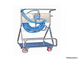 Моб. установка с пеногенер. системой "FOAM AIR SYSTEM" 2-8 бар, с подачей воздуха,, на 2 ср-ва