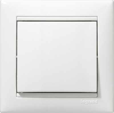 Выключатель Legrand Valena, рамка - белая