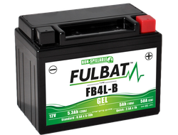 Аккумулятор гелевый FULBAT FB4L-B (YB4L-B)