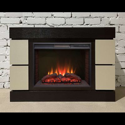 Электрокамин Норман BL-SL с очагом Sparta 25.5 LED