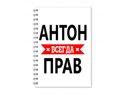 Тетрадь #11 Антон
