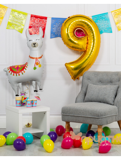 СЕТ ИЗ ВОЗДУШНЫХ ШАРИКОВ "ЛАМА ФИЕСТА"