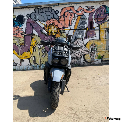 Электрический скутер Тур-Эндуро GT Tank  3000 серый