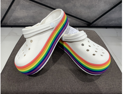 Сабо Crocs белые