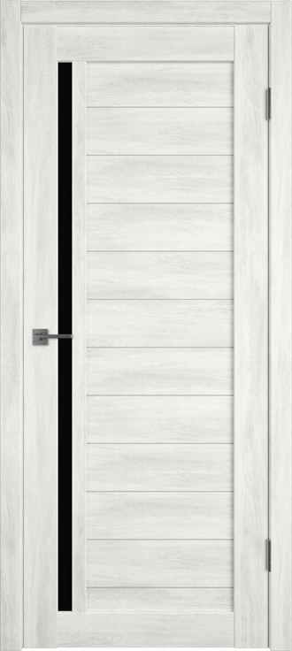 Дверь ПО Atum 9 Nord Vellum Black Gloss