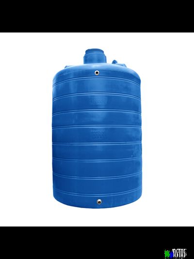 Емкость 15000 литров вертикальная синяя