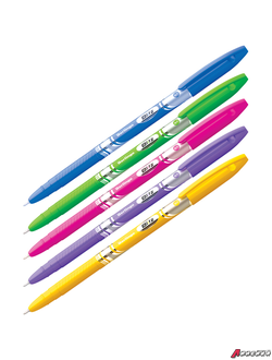 Ручка шариковая Berlingo "Blitz" синяя, 0,7мм, корпус ассорти. CBp_70832