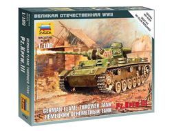 Сборная модель: (Звезда 6162) Немецкий огнеметный танк Pz.Kfw III