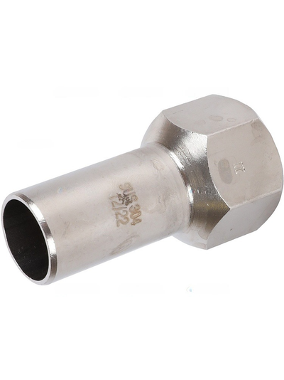 Вставка ROMMER переходная НПр-ВР, 28х3/4, из нержавеющей стали прессовой