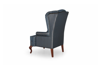 Английское кресло с ушами принт