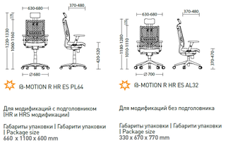 Кресло E-MOTION R HR/HRS ES AL32