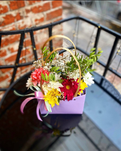 Сумочка с цветами