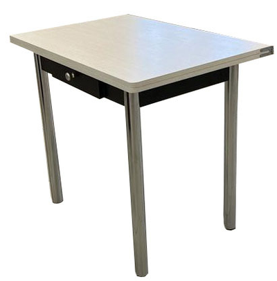 Стол ломберный раскладной с ящиком ЛДСП (Бр)