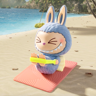 Pop Mart The Monsters Labubu Lazy Yoga Series Figures