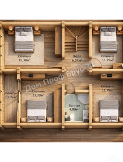 «Дрезден»  11 х 10 м — 141 м2