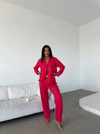 Пижама женская цвет розовый 46-48