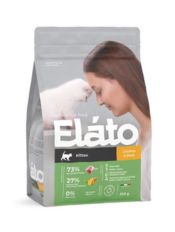 Elato (Элато) корм для котят с курицей и уткой 300 г